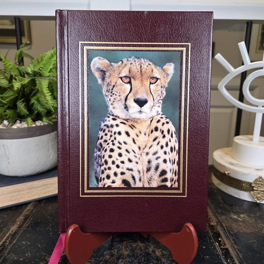 Animal Kingdoms DELUXE Hardcover Book | Nat Geo Cheetah Wildlife Photography
